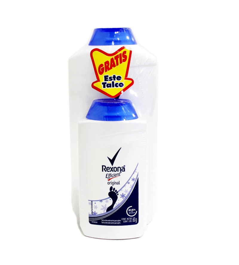 Talco Rexona Efficient Oferta 180 + 55 Gr