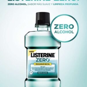 Enjuague Bucal Listerine Zero X 500 ML