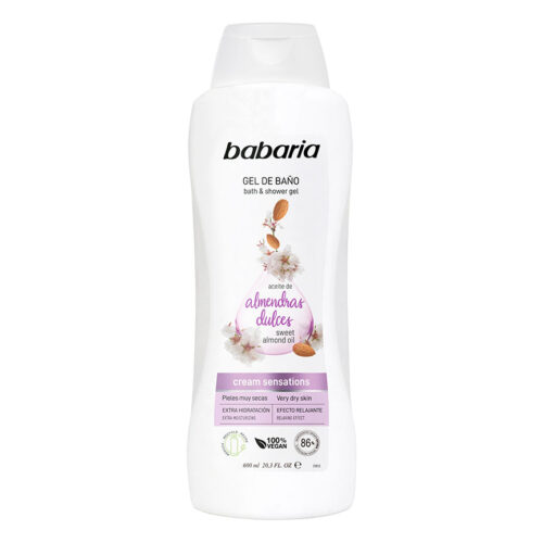 Gel de Baño Babaria Aceite de Almendras x 600 ML