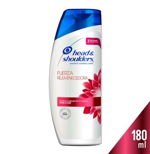 Shampoo Head & Shoulders Fuerza Rejuvenecedora X 180 ML