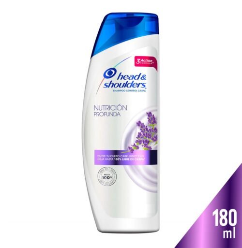 Shampoo Head & Shoulders Nutrición Profunda X 180 ML