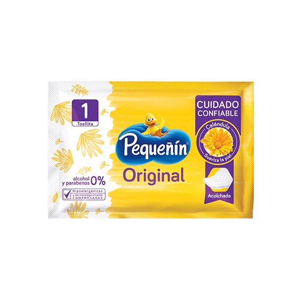 Pañitos Humedos Pequeñín Tira X 12 Unds