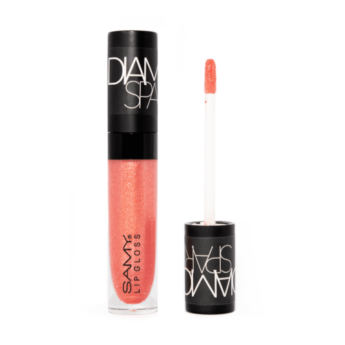 Brillo De Labios Samy Diamond Sparks #1 Melocotón Plata