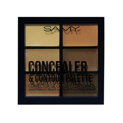 Paleta Samy De Contorno Cremoso Medium Dark