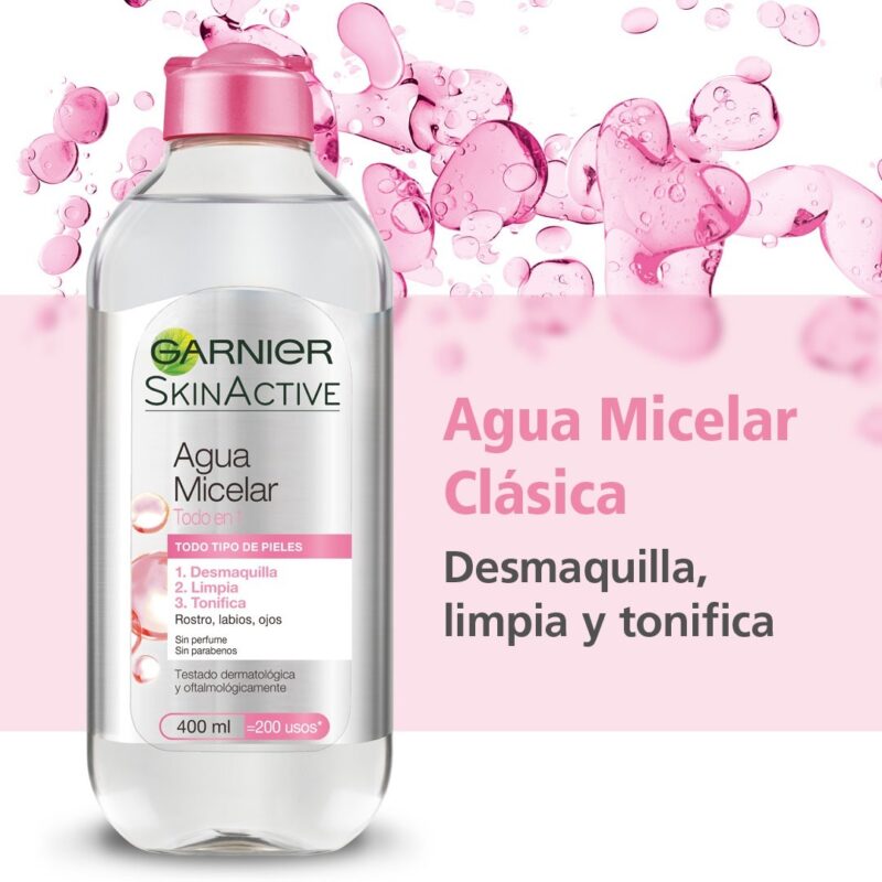 Agua Micelar Garnier X 400 ML