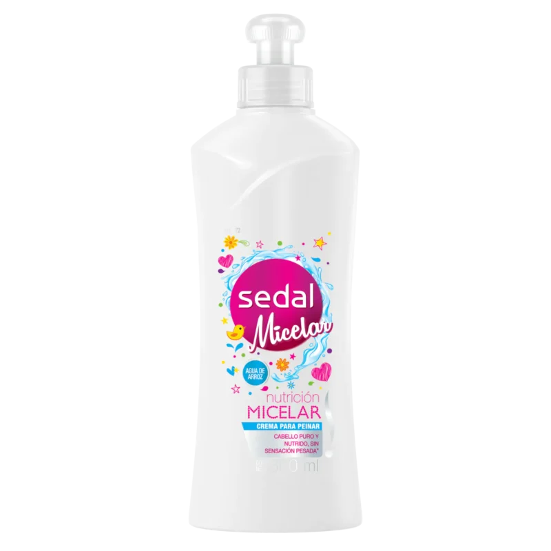 sedal-crema-micelar.webp Crema Para Peinar Sedal Nutrición Micelar X 300 ML
