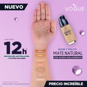 Base Liquida Vogue Ácido Hialurónico X 30 ML