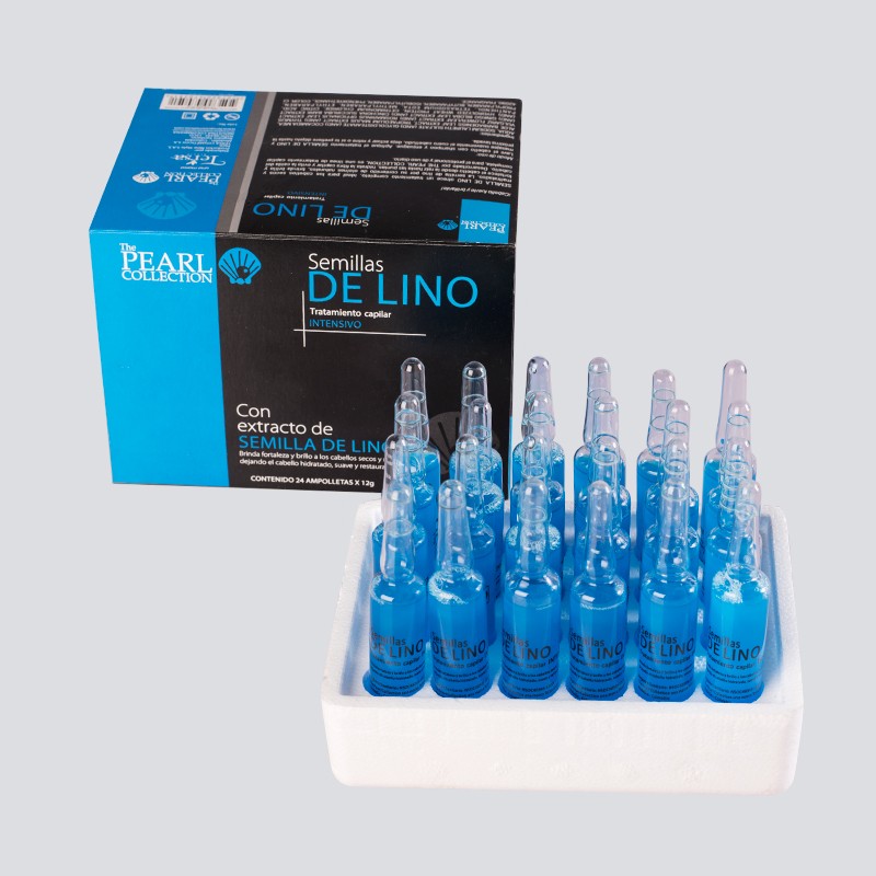 Ampolleta Hair Saloon Semillas De Lino